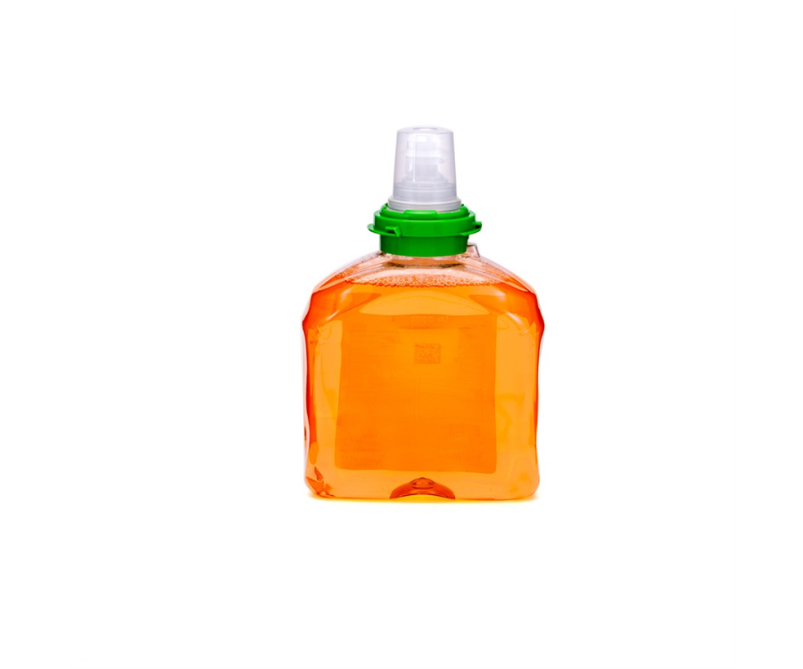 Reliable Brand® Antimicrobial Translucent Amber Foam Hand Soap (1200 ml, 2 Containers/Case)